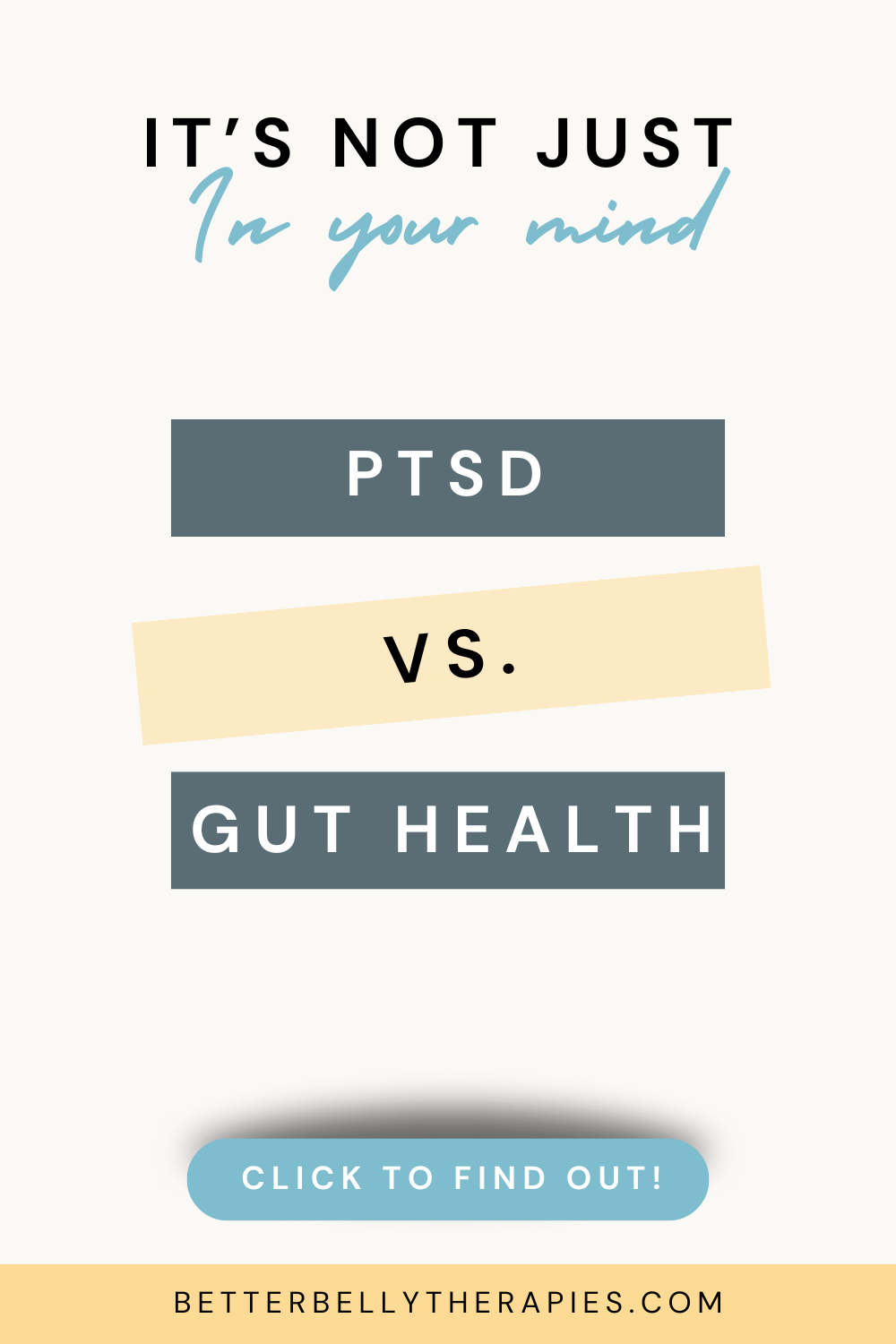 PTSD and Your Gut: The Link You’ve Been Missing PTSD and Your Gut: The Link You’ve Been Missing