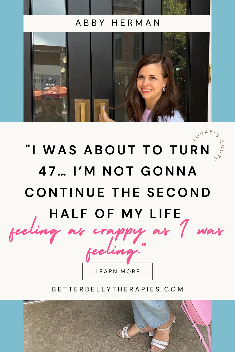 A successful entrepreneur reveals how hidden gut issues—not aging—caused her fatigue, bloating, and sugar cravings.
