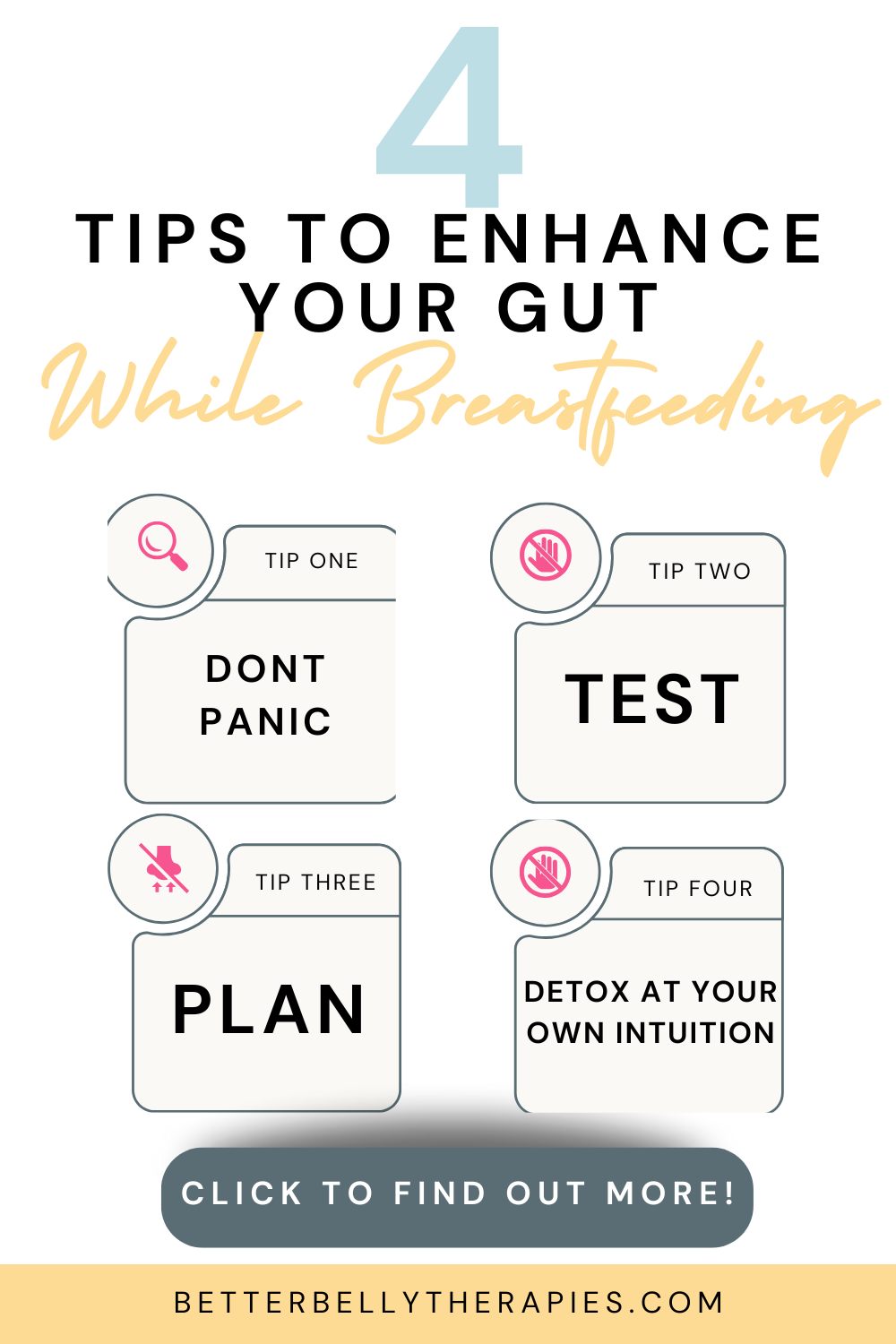 4 Tips to Improve Your Gut Health While Breastfeeding