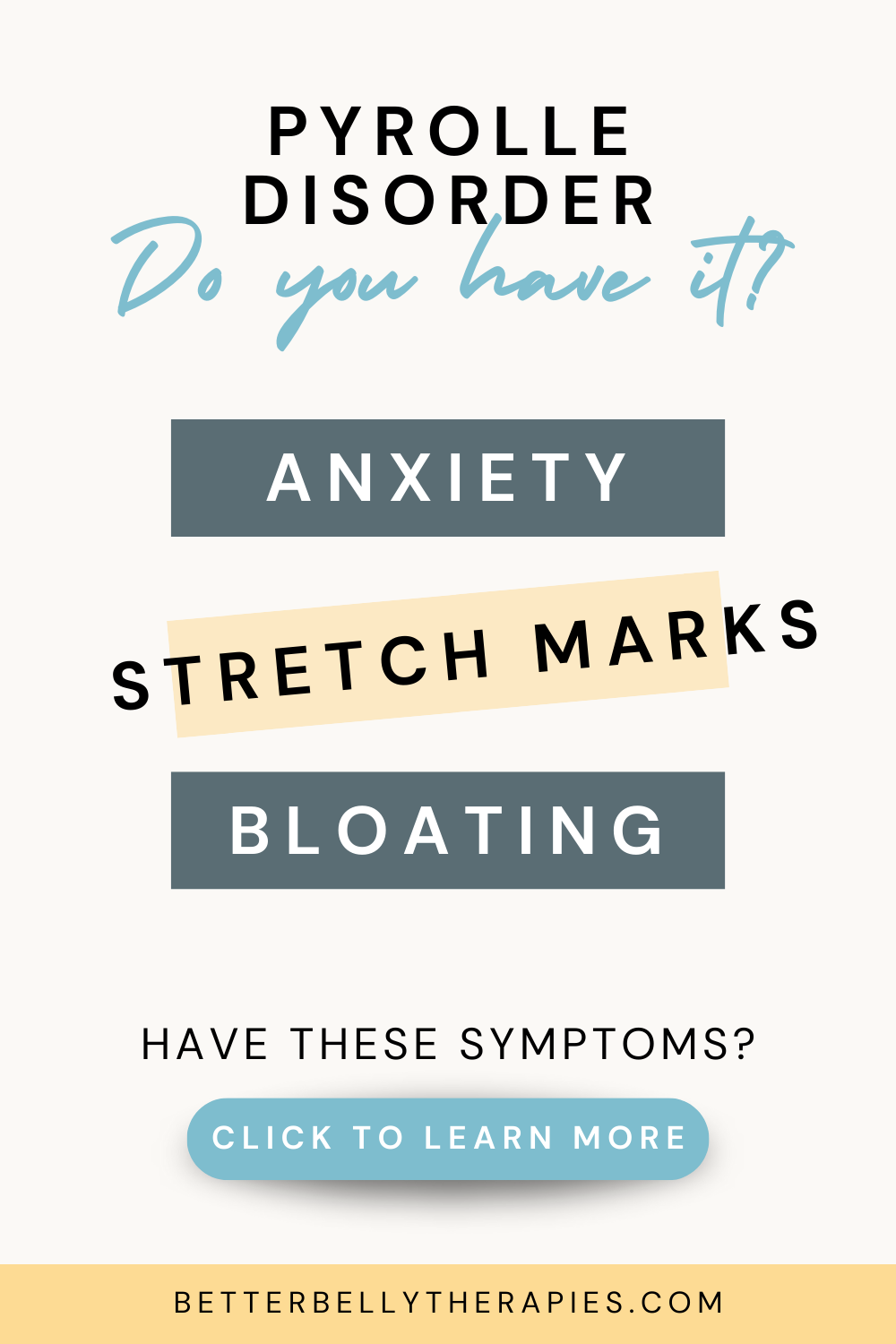 Is Pyrrole Disorder Causing Your Anxiety, Depression, Stretch Marks, Thin Nails, or Bloating?