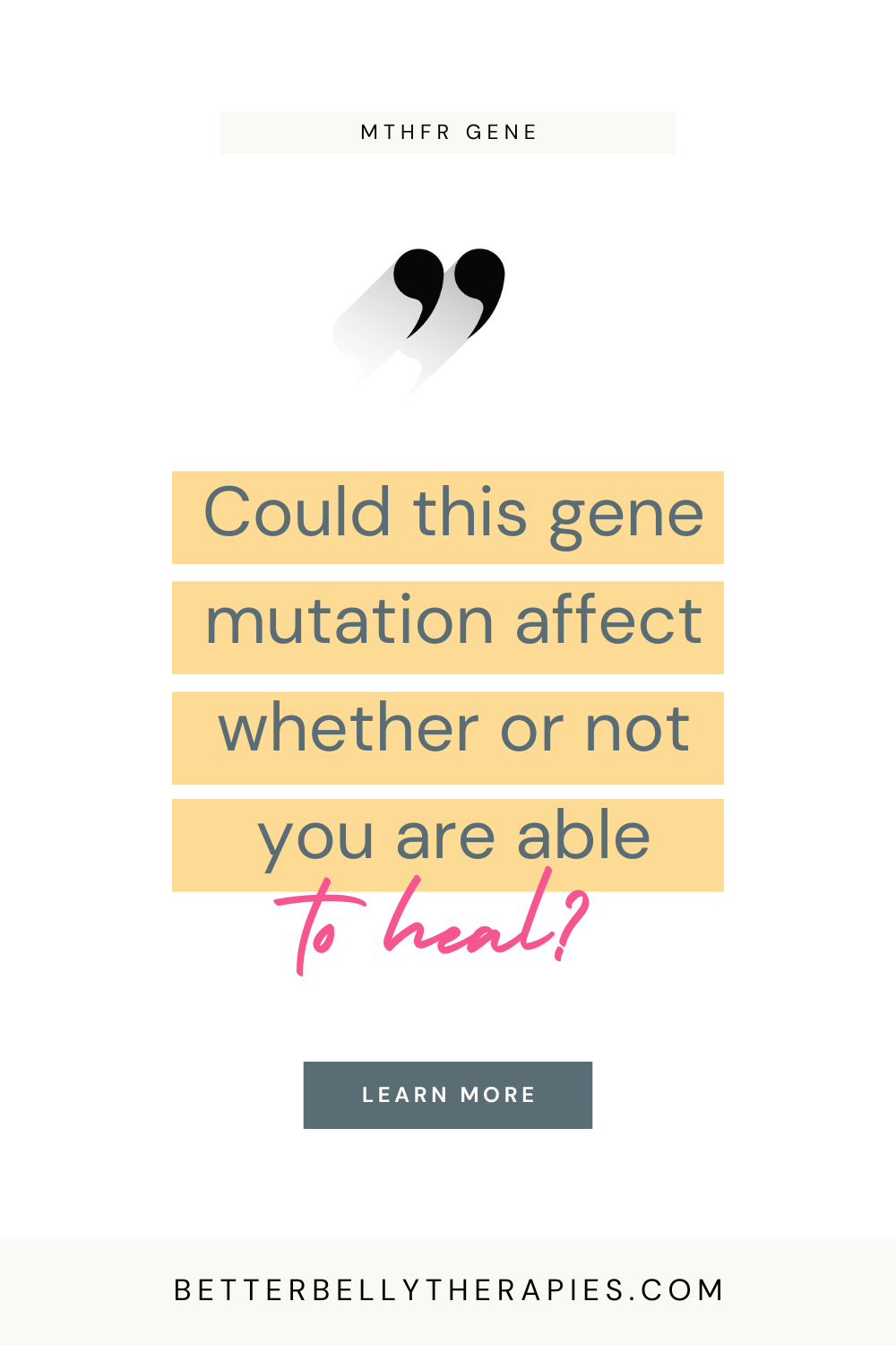 is the MTHFR gene mutation really keeping you from healing? is the MTHFR gene mutation really keeping you from healing?
