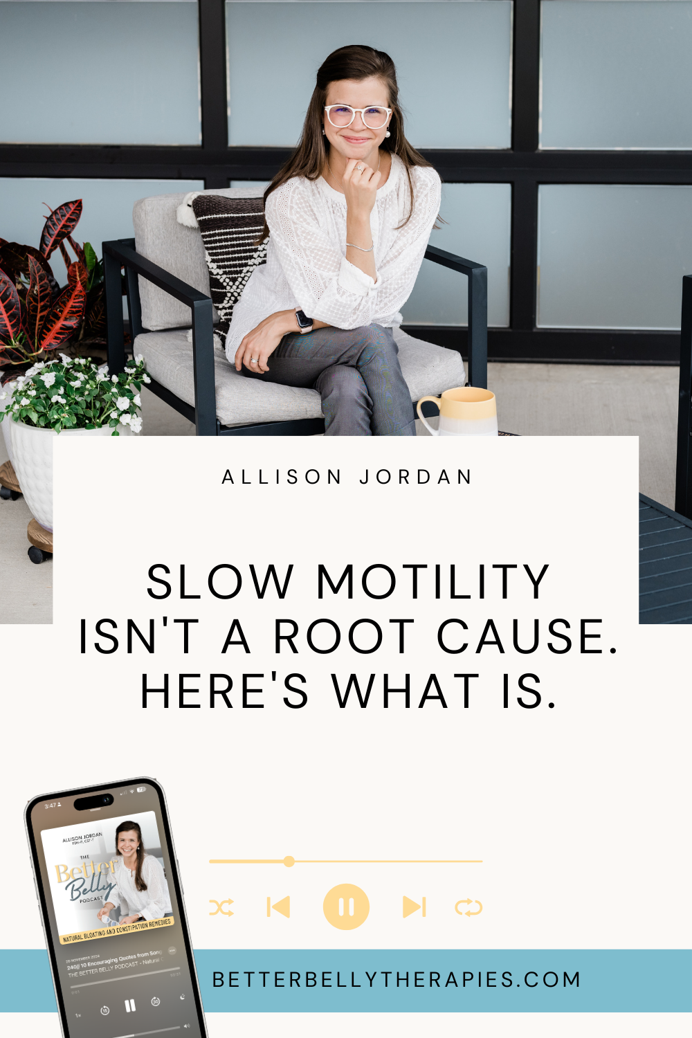 Slow motility isn’t a root cause of constipation or bloating. Learn the real causes of slow gut motility and how to restore digestion naturally.