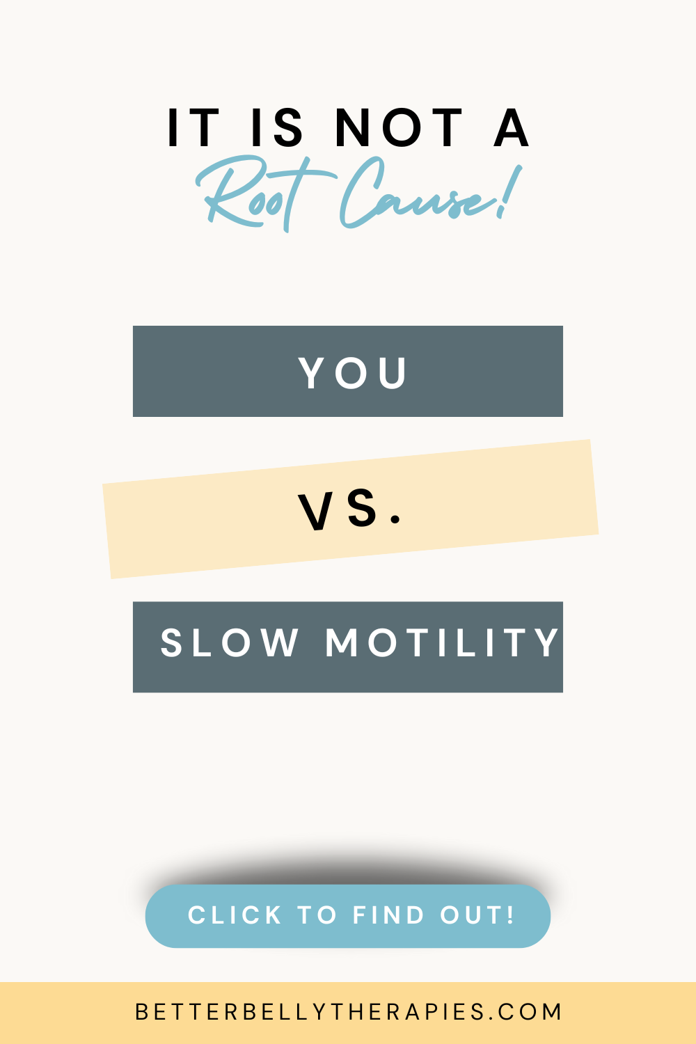Slow motility isn’t a root cause of constipation or bloating. Learn the real causes of slow gut motility and how to restore digestion naturally.