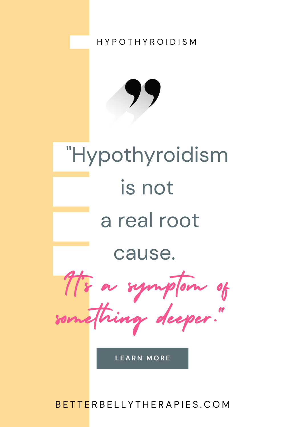Are your hypothyroid symptoms lingering because your real hypothyroidism causes aren't being addressed? Learn what’s actually driving thyroid dysfunction.